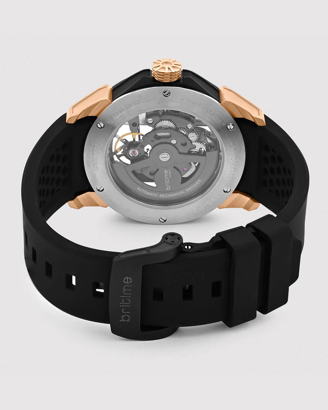 Black With Rose Gold