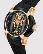 Black With Rose Gold