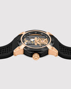 Black With Rose Gold