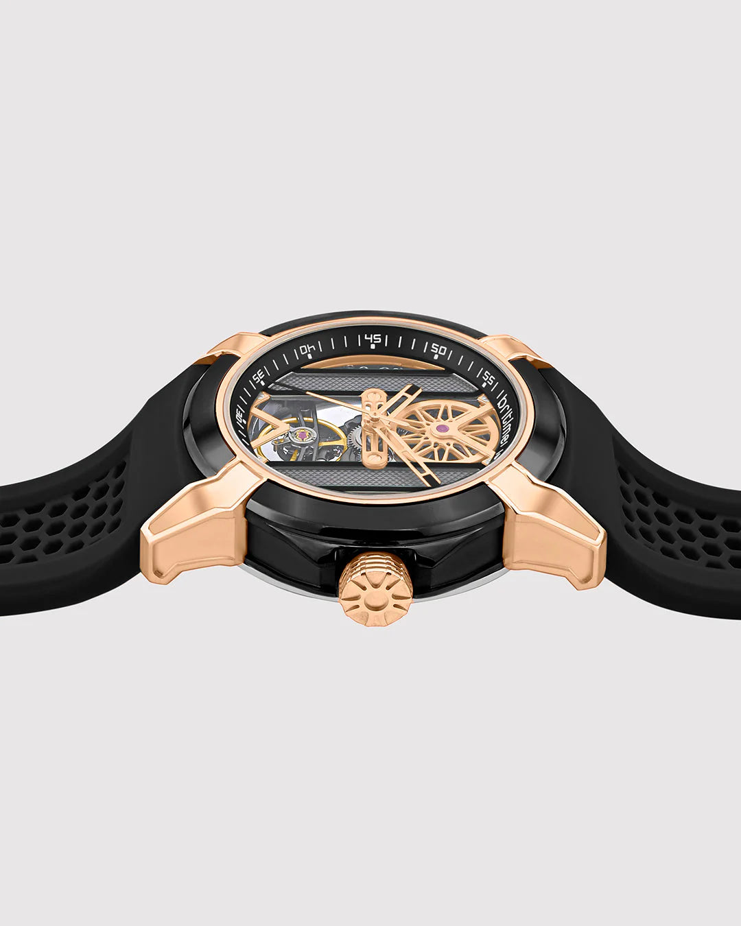 Black With Rose Gold
