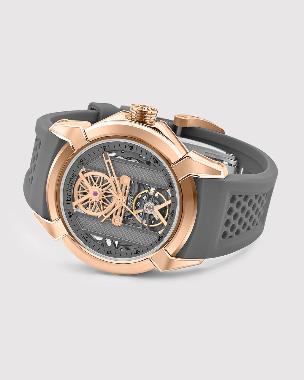 Grey With Rose Gold